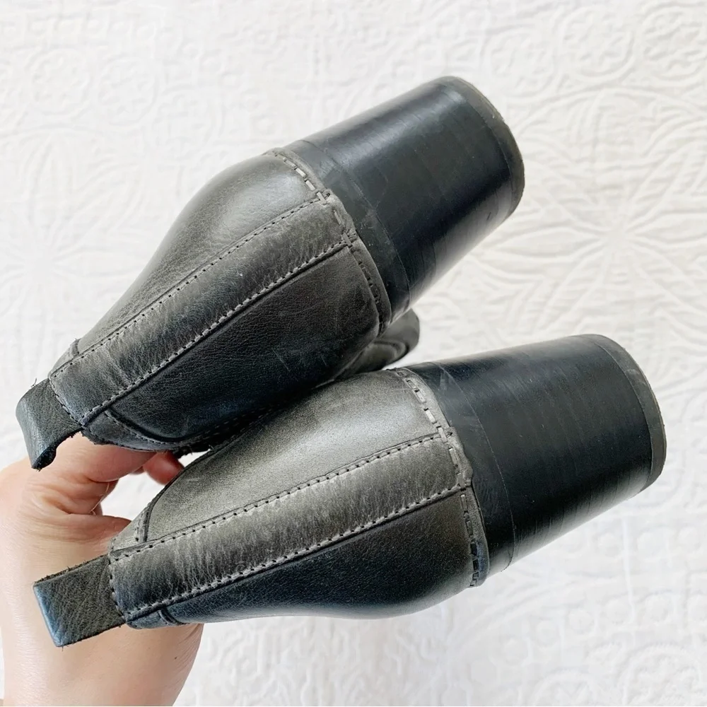 Dansko Harlene Bootie, Distressed Charcoal (Sz 38, US‎ 7.5-8)